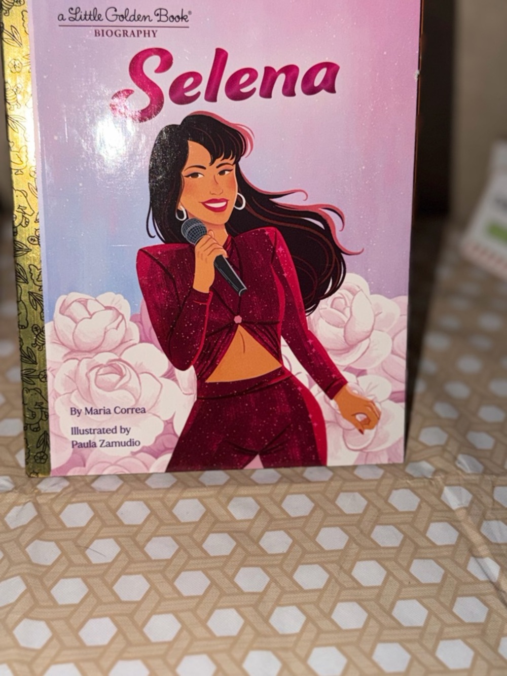 Little Golden Book Biography: Selena - Pink Hardcover Kids Book